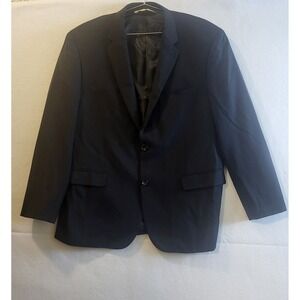 Ferretti Pronto Uomo Blazer 100% Wool, Men. Black. Size ‎ 44R
